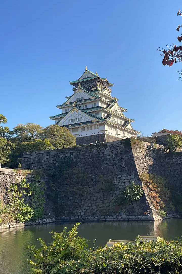 日本大阪京都自由行大阪城