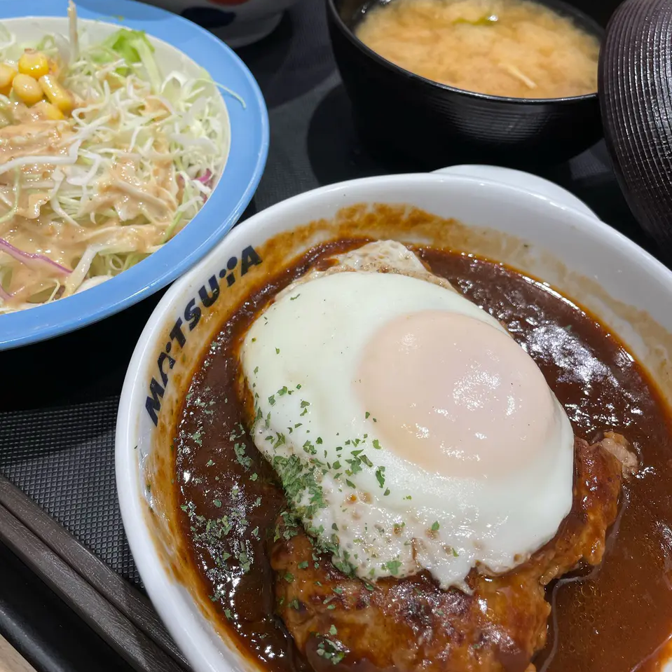 大阪京都行、日本松屋肉排飯