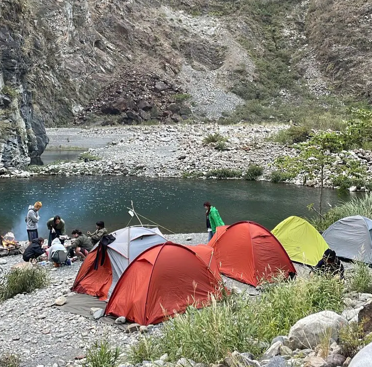 初次野營⛺️馬陵溫泉